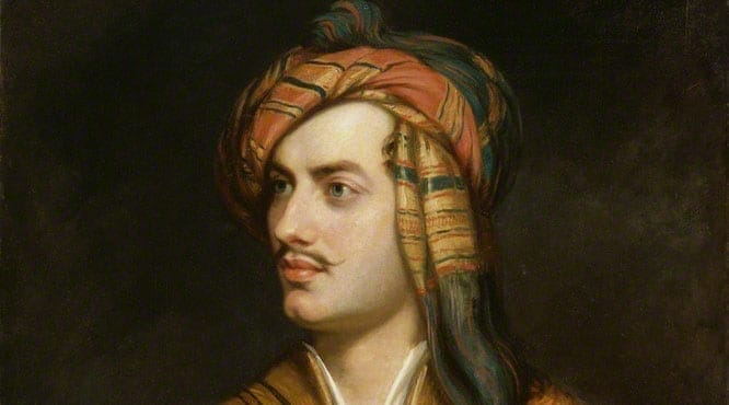 Lord Byron. Escritor, Poeta, Dandy. Don Juan