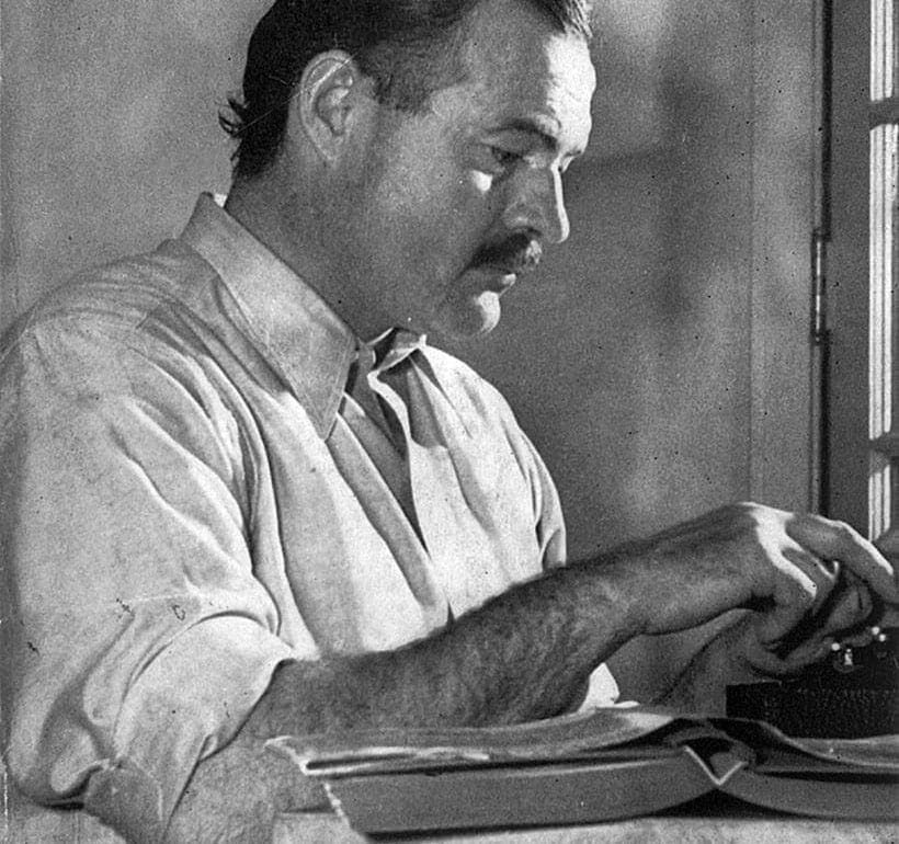 Ernest Hemingway. Escritor. El Viejo y el Mar