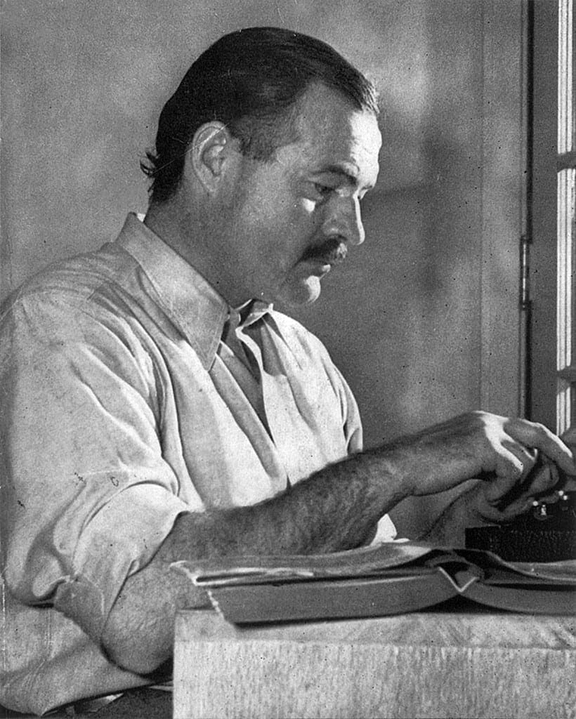 Ernest Hemingway. Escritor. El Viejo y el Mar