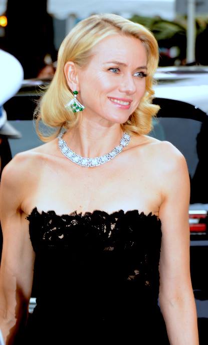 Naomi Watts en el festival de Cannes. Fuente: Wikipedia. Autor: Georges Biard