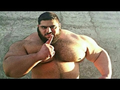 El ‘Hulk’ iraní: sajadgharibii