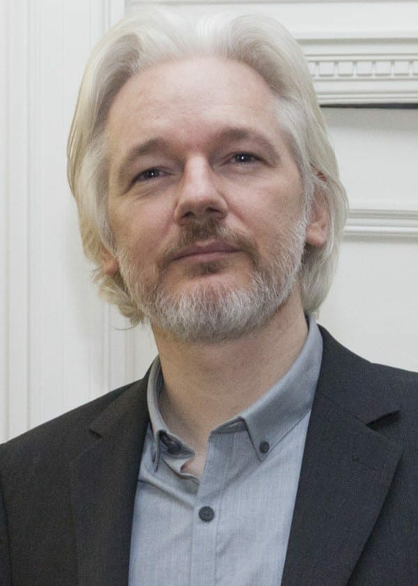 Julian Assange en Londres en el 2014. Fuente: flickr. Autor: David G Silvers