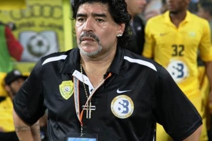 Maradona en el 202. Fuente: Wikipedia. Autor: Neogeolegend