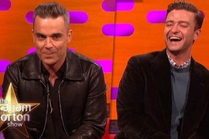 Robbie Williams contando sus intimidades… desternillante