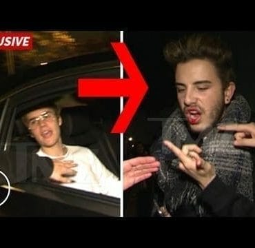Justin Bieber en Barcelona y… ¡zas, puñetazo!
