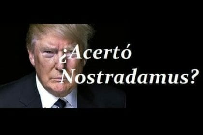 Nostradamus predijo la victoria de Donald Trump. Divertido