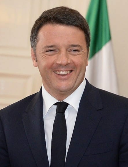 Matteo Renzi en el 2015. Fuente: Gobierno de Chile