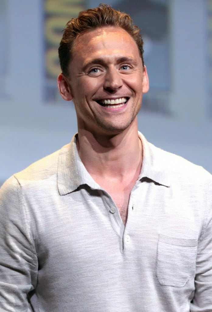Tom Hiddleston. Fuente: Wikipedia. Autor: Gage Skidmore