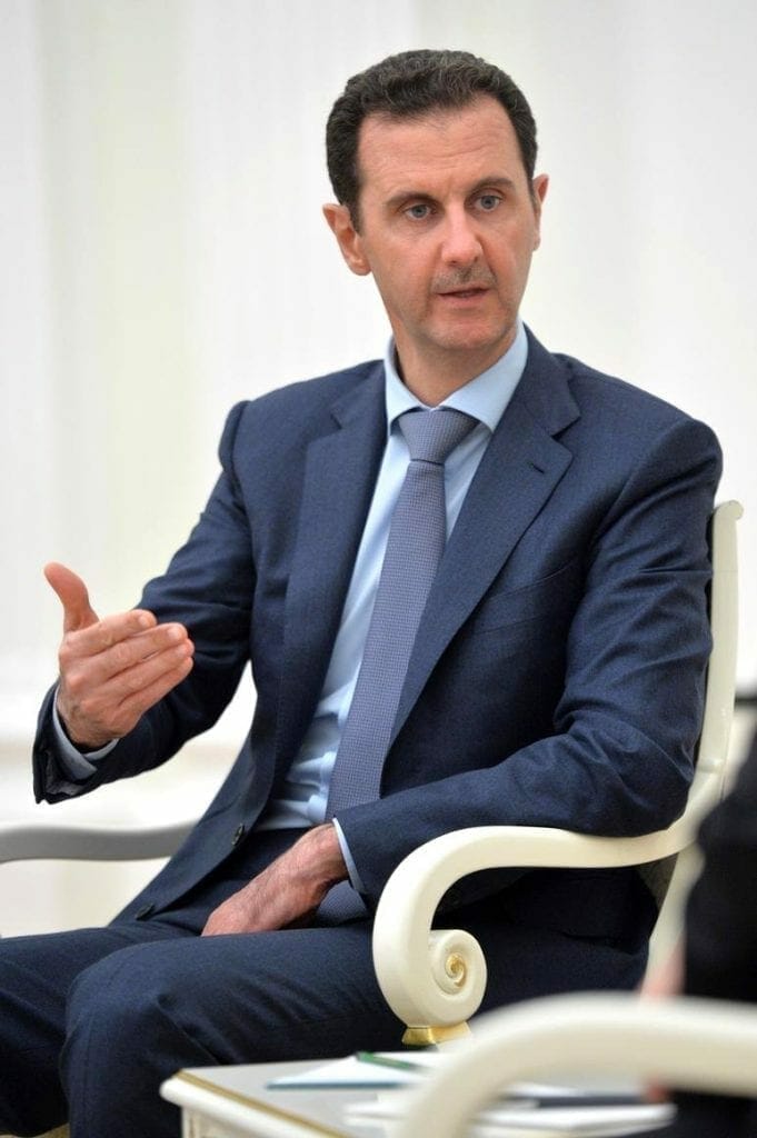 Bashar al Assad. Fuente: Kremlin.ru