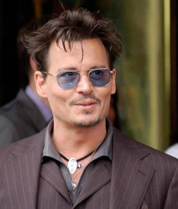 Johnny Depp en el 2013. Fuente Wikipedia. Autor: Angela George