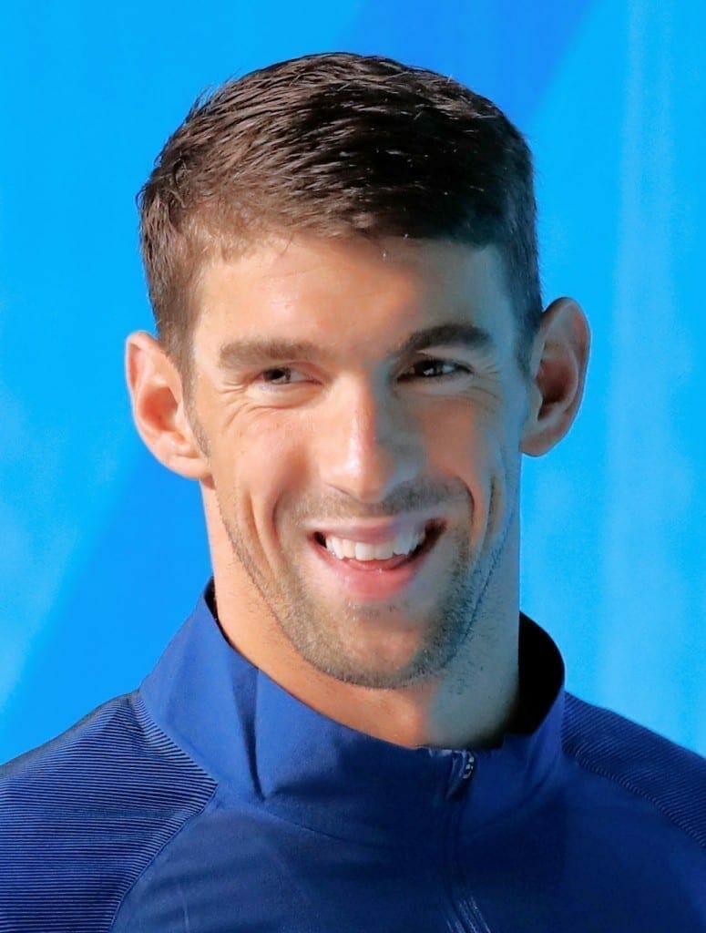 Michael Phelps. Fuente: Wikipedia. Autor: Agência Brasil Fotografias