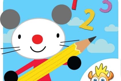 Arty Mouse, Números, la nueva app creativa para aprender los números y estimular la preescritura