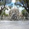 Una espectacular cúpula geodésica iluminará las Bodegas Osborne durante el Art Puerto 2017