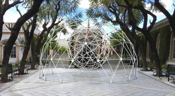 Una espectacular cúpula geodésica iluminará las Bodegas Osborne durante el Art Puerto 2017