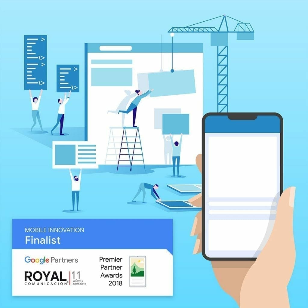 Royal Comunicación finalista de los Google Premier Partner Awards 2018 en la categoría Mobile Innovation