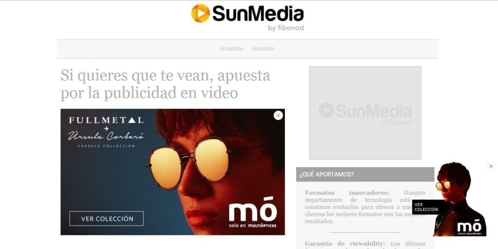 Vídeo Reminder, Nuevo Formato de SunMedia en Publicidad Online