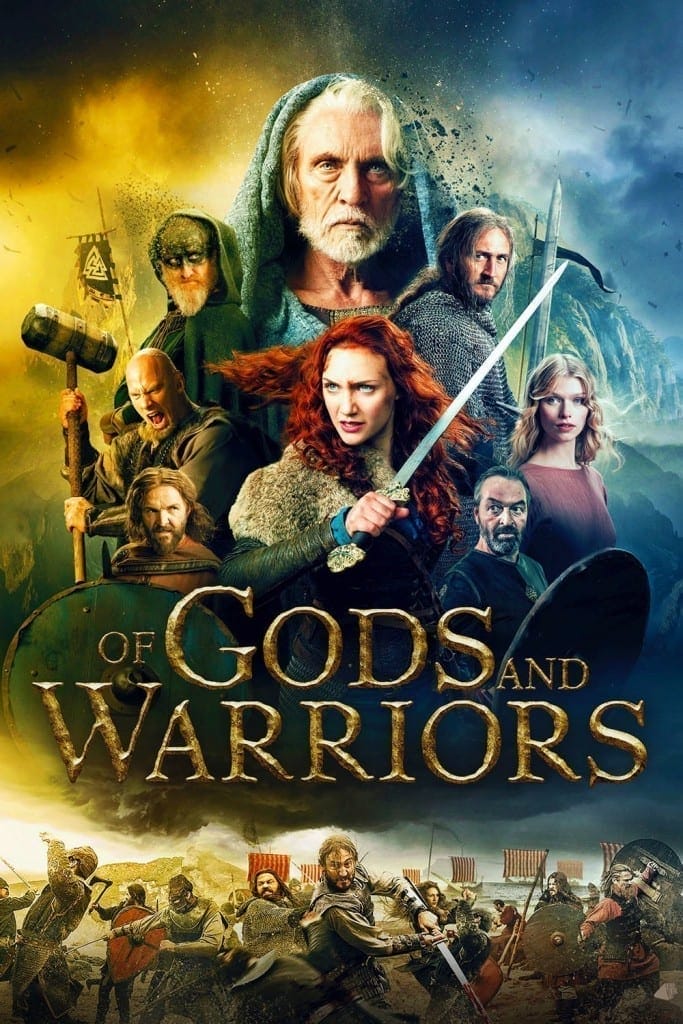 Poster for the movie "Of Gods and Warriors"