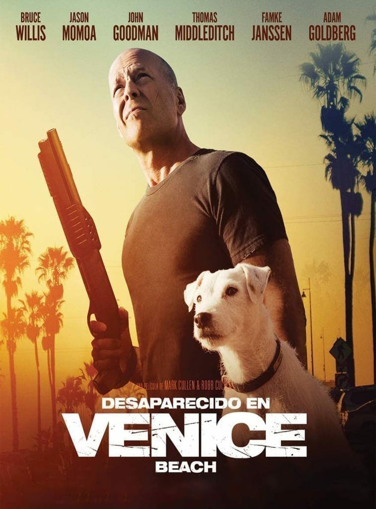 Poster for the movie "Desaparecido en Venice Beach"