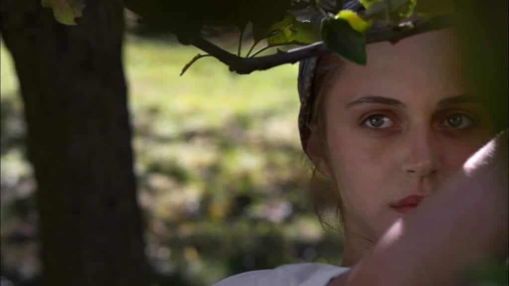 Image from the movie "La mujer que sabía leer"