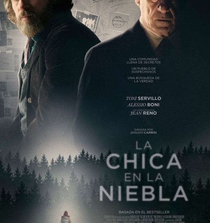 Poster for the movie "La chica en la niebla"