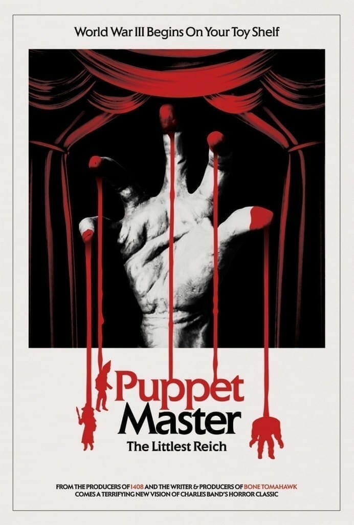 Poster for the movie "Puppet Master: The Littlest Reich"