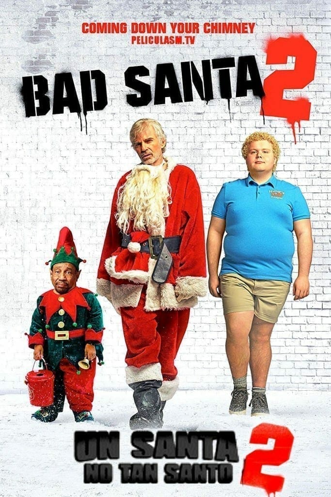 Poster for the movie "Bad Santa 2"