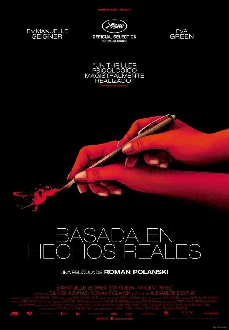 Poster for the movie "Basada en hechos reales"