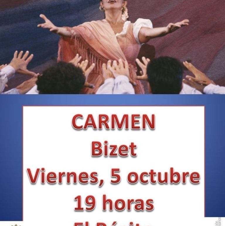 Mañana viernes, proyección de 'Carmen' de Bizet, en El Pósito