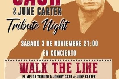 Tributo a Johnny Cash el 3 de noviembre en La Nau, Barcelona
