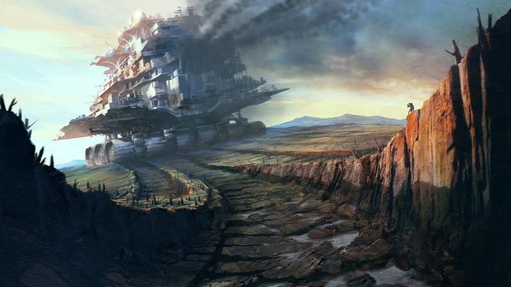 Image from the movie "Mortal Engines"