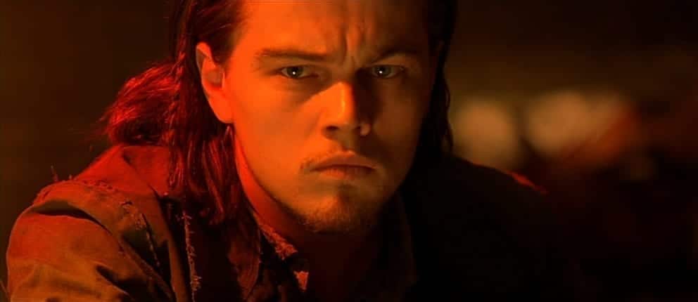 Leonardo DiCaprio in Gangs of New York (2002), by Martin Scorsese