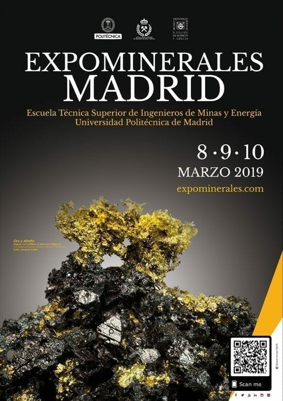 Expominerales Madrid 2019, punto de encuentro ineludible para los amantes de las Ciencias de la Tierra