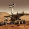 Diseñado para durar solo 90 días marcianos y recorrer 1 kilómetro, Opportunity superó ampliamente todas las expectativas en cuanto a resistencia, valor científico y longevidad. Además de superar su esperanza de vida en 60 veces, el rover viajó más de 45 kilómetros en el momento en que alcanzó su lugar de descanso final más apropiado en Marte: Perseverance Valley. Image Credit: NASA/JPL-Caltech