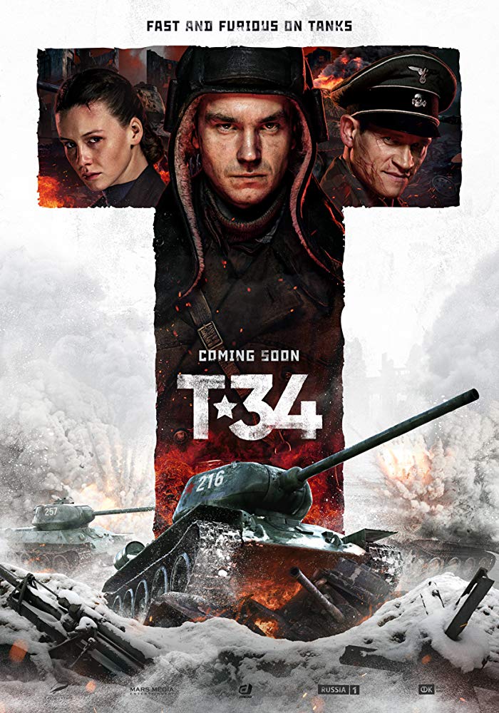 T-34 (2018): Cine Bélico Ruso. Crítica, Reseña