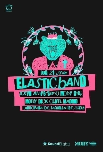 Elastic Band Presentarán su Nuevo Álbum FuN FuN FuN en Moby Dick