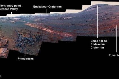 Panorámica de Despedida del Rover Opportunity en Marte