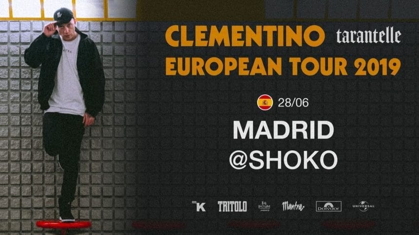 Presentación del nuevo disco de Clementino Tarantelle en la Sala Shoko de Madrid