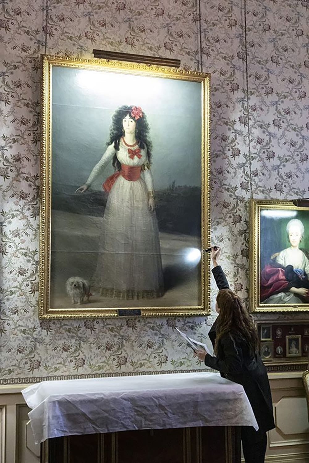 Ya está en Liria el cuadro de Goya de la XIII Duquesa de Alba