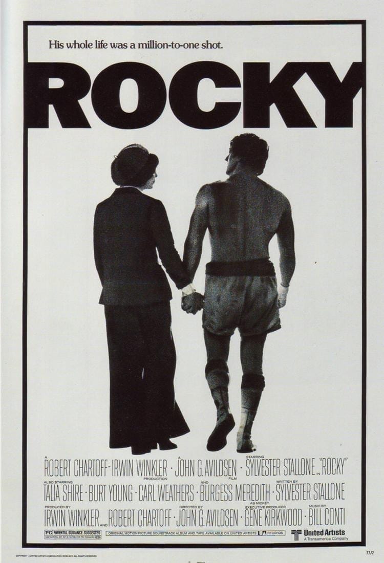 Rocky (1976), de John G. Avildsen