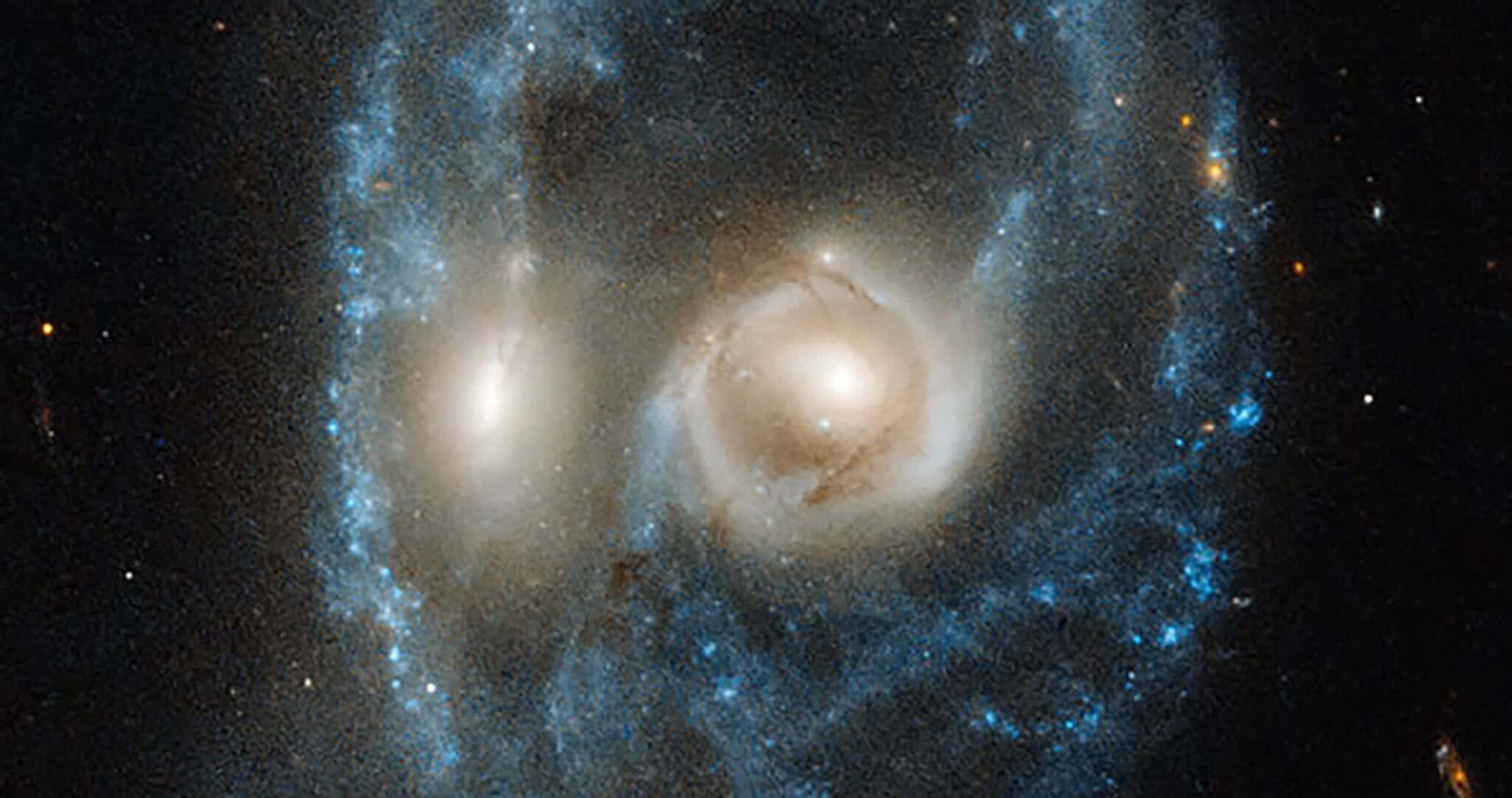 Fantasmagórica Cara Captada por el Hubble