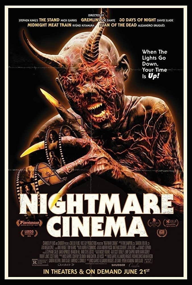 Nightmare Cinema (2018). Terror Comedia. Crítica, Reseña