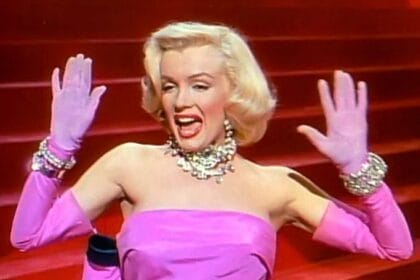 Marilyn Monroe in Gentlemen Prefer Blondes trailer