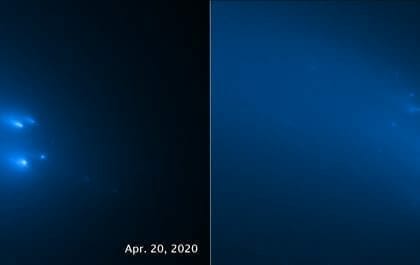 El Cometa ATLAS se Desintegra en Más de Dos Docenas de Fragmentos