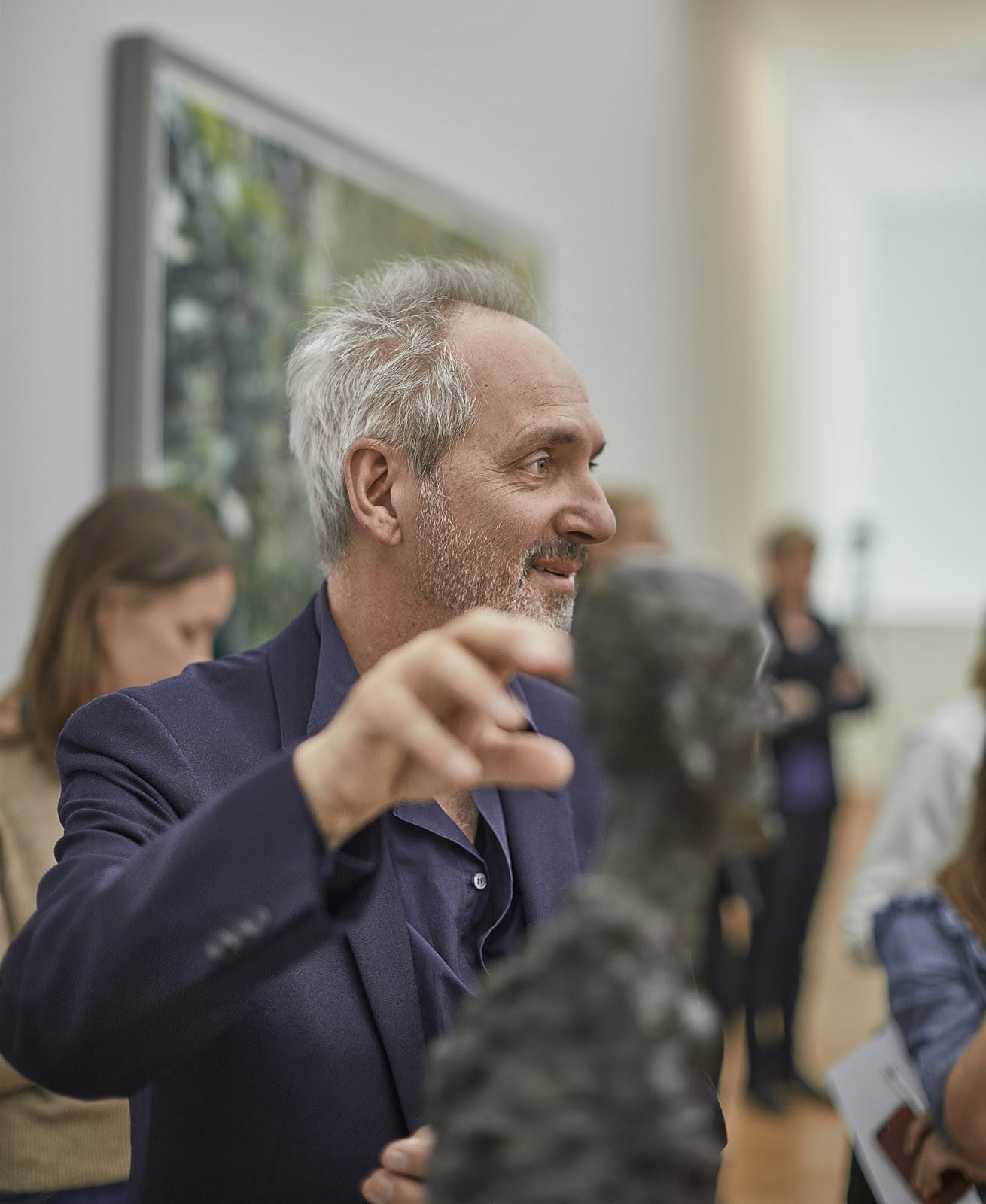 Thomas Struth at the Hilti Art Foundation in Vaduz, Liechtenstein in 2019. Image © Drako Todorovic.
