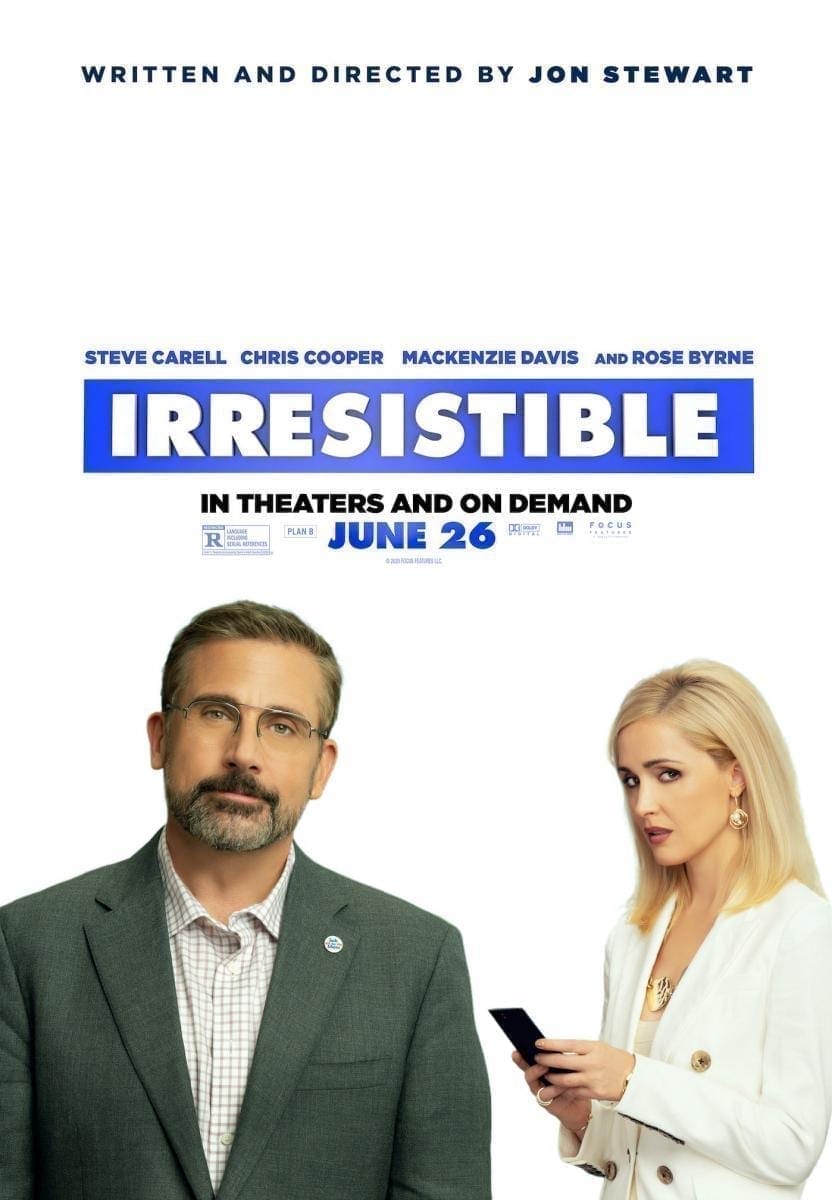 Irresistible (2020). Comedia Política con Steve Carell. Crítica, Reseña
