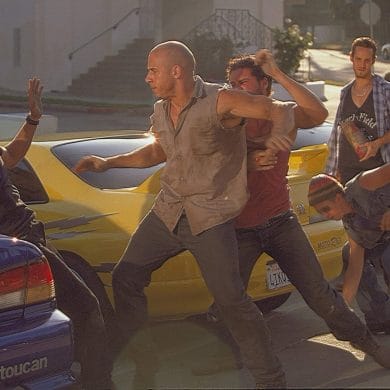 Vin Diesel in The Fast and the Furious (2001)