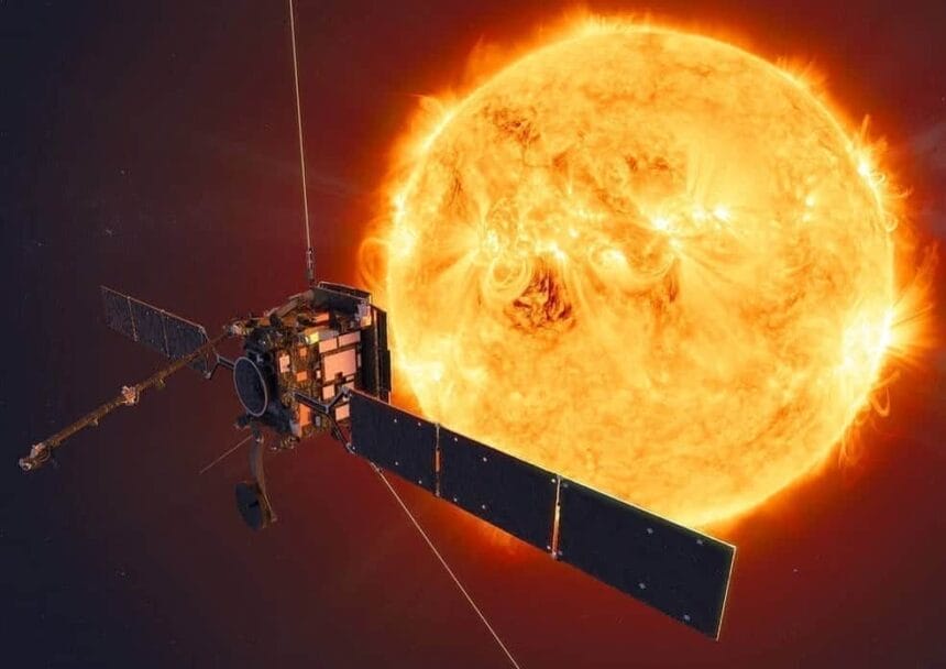 ESA/NASA's Solar Orbiter is returning its first science data, including images of the Sun taken from closer than any spacecraft in history. Credits: ESA/ATG Medialab
