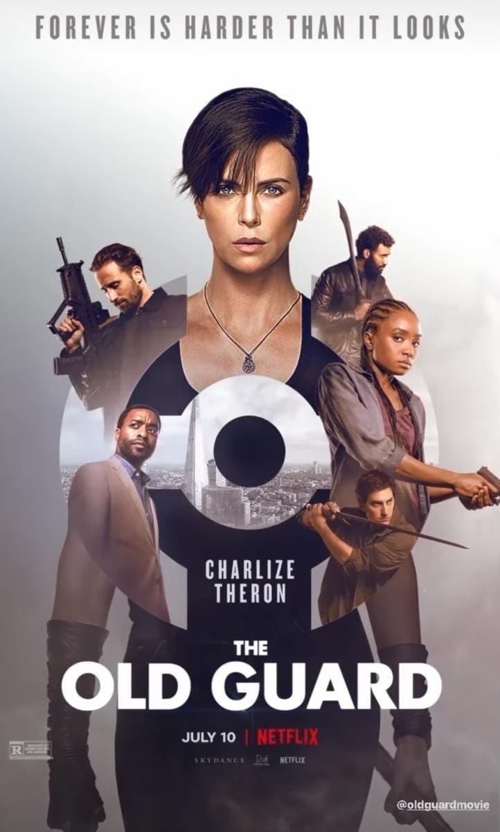 Nuevo Trailer de La Vieja Guardia (Netflix). Charlize Theron. Poster de la Película. Fecha de Estreno