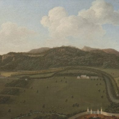 John Sanger, Taymouth Castle, and Estate including Loch Tay from the South, 104 x 200cm Estimate: £80,000 - 120,000