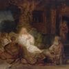 Rembrandt Biblical Scene